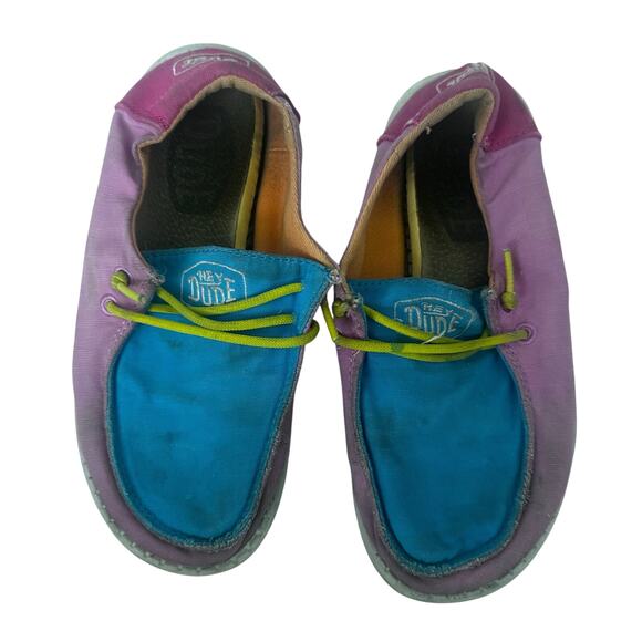 HEYDUDE Other - HEYDUDE Wendy Youth Slub - Girls' Size 13 Shoes